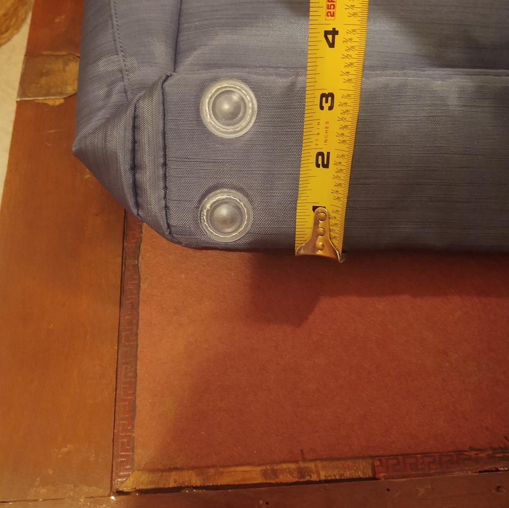 Stylish LUG Blue Quilted Women's Bag - Picture 8 of 9